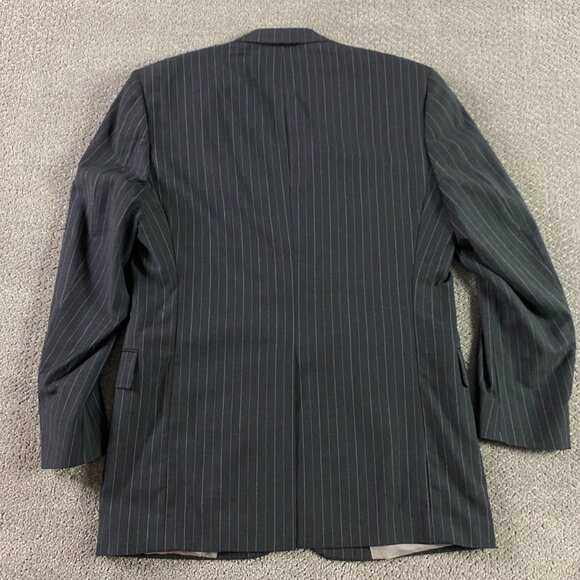 Hart Schaffner Marx Gold Trumpeter Suit Men's Jacket 40R Pants 33x27.5 Gray - Picture 4 of 16